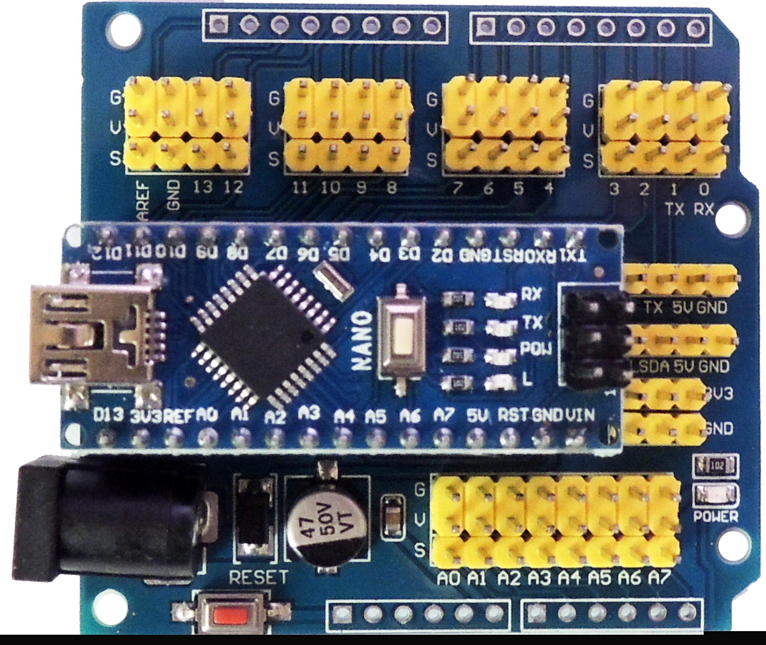 Arduino Nano шилд